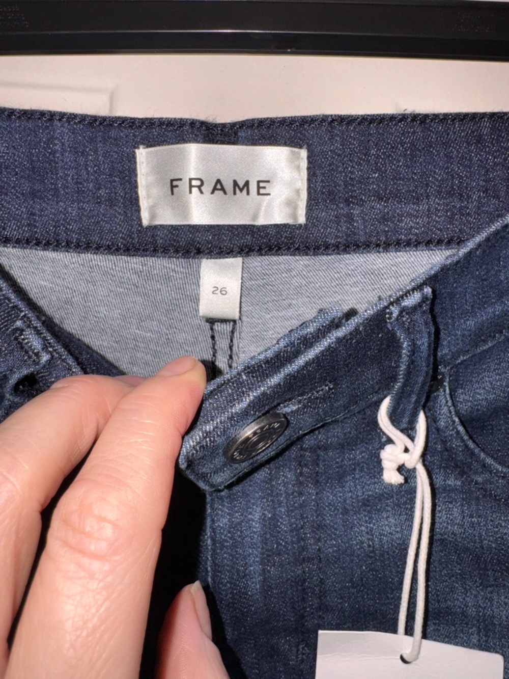 Frame Le Slim Palazzo High Waist Wide Leg Jeans, size 26, NWT - Picture 6 of 10